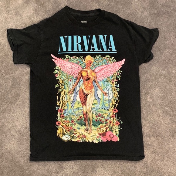 Nirvana In Utero Graphic Tee Shirt - Picture 1 of 4